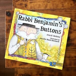 PJ Library Rabbi Benjamin's Buttons Jewish Paperback Book